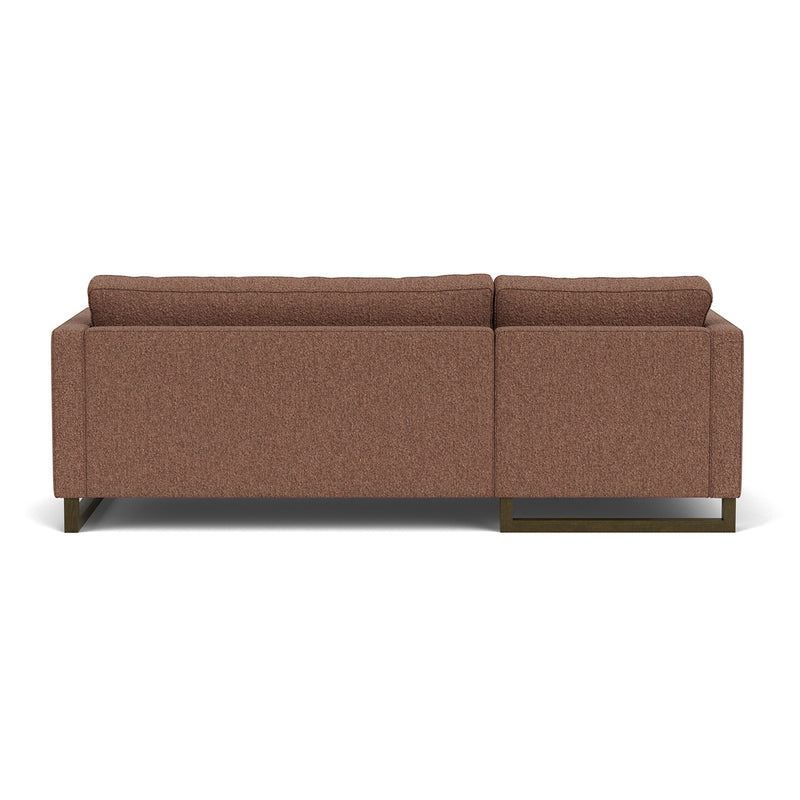 Pebble Rust Boucle / Dark Walnut