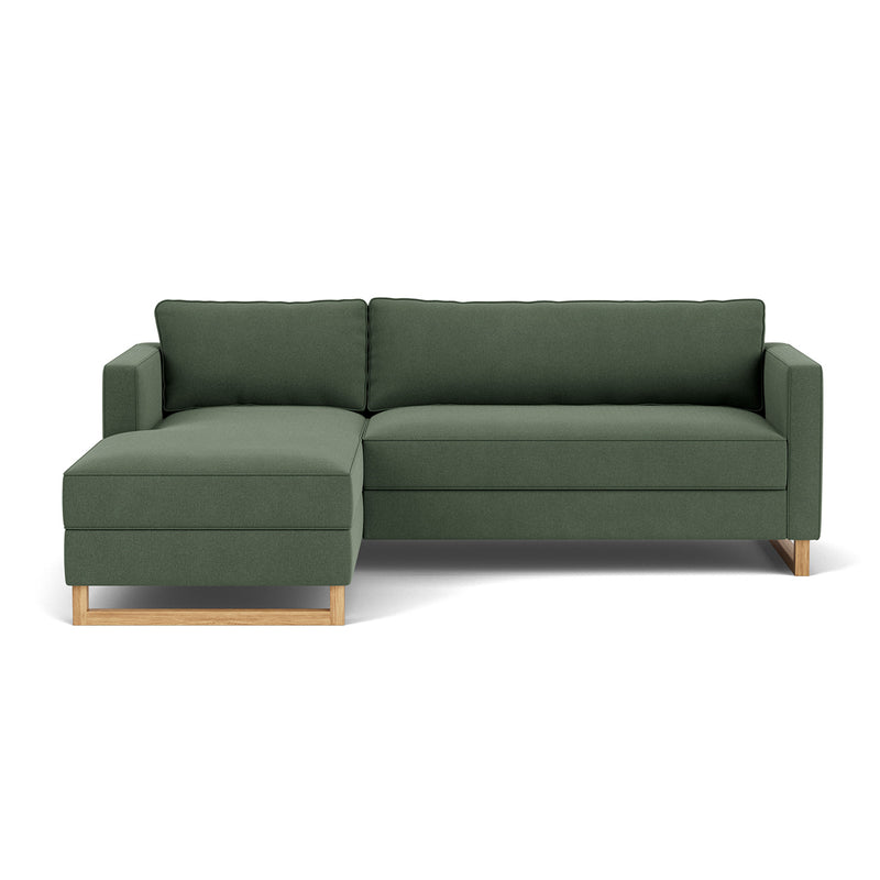 Cura Dark Green Weave / Oak