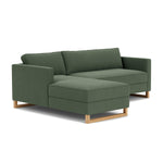 Cura Dark Green Weave / Oak
