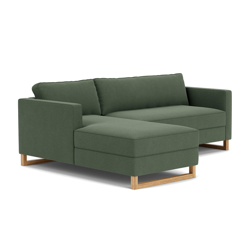 Cura Dark Green Weave / Oak