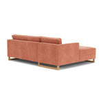 Danny Dusty Rose Textured Weave / Oak
