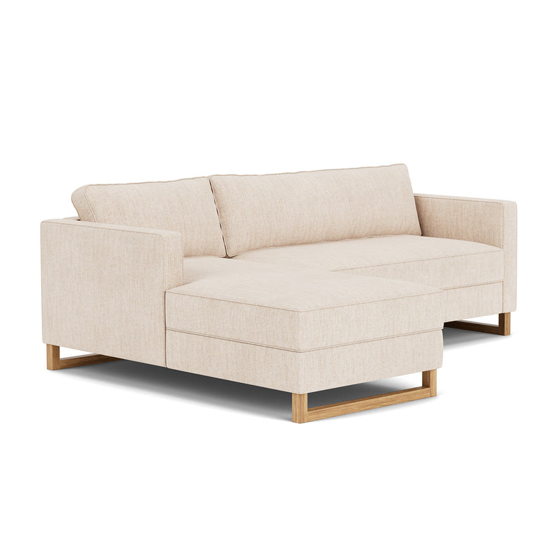 Vega Cream Textured Weave / Oak