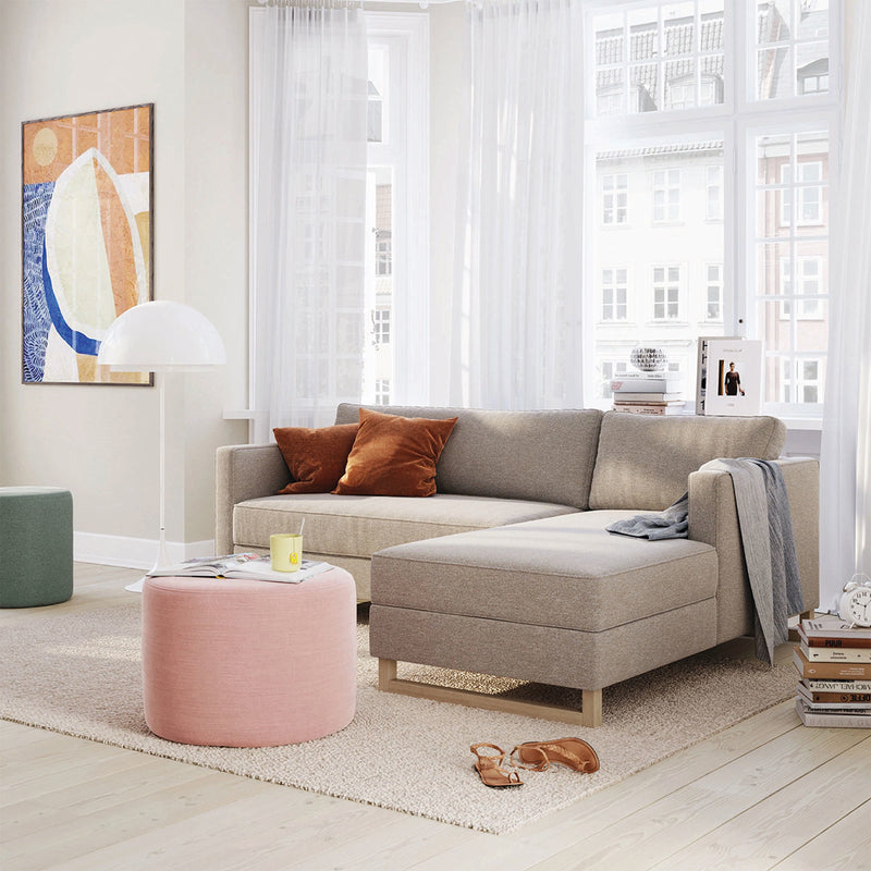 Agnes Brown Textured Weave