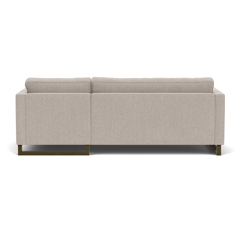 Agnes Brown Textured Weave / Dark Walnut