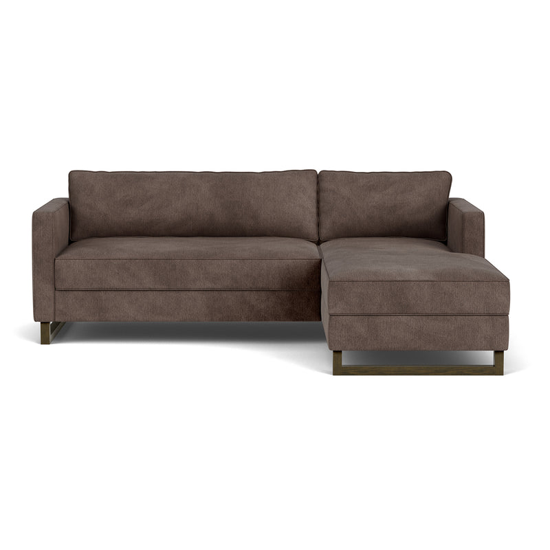 Aulla Cacao Textured Weave / Dark Walnut