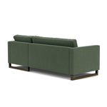 Cura Dark Green Weave / Dark Walnut