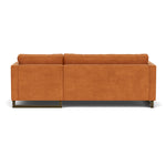 Danny Amber Textured Weave / Dark Walnut