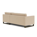 Form Cream Fabric / Dark Walnut