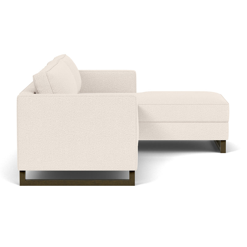 Maya Cream Boucle / Dark Walnut