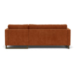 Moss Rust Fabric / Dark Walnut