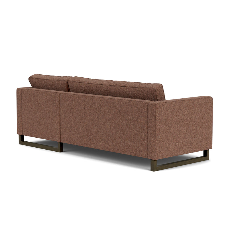 Pebble Rust Boucle / Dark Walnut