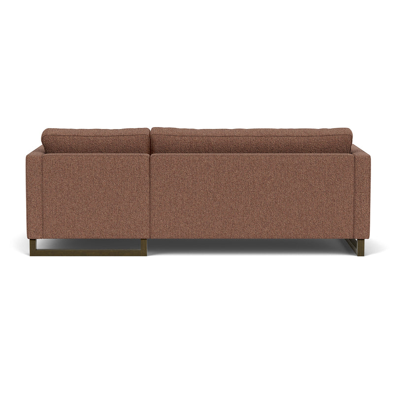 Pebble Rust Boucle / Dark Walnut