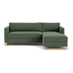 Cura Dark Green Weave / Oak