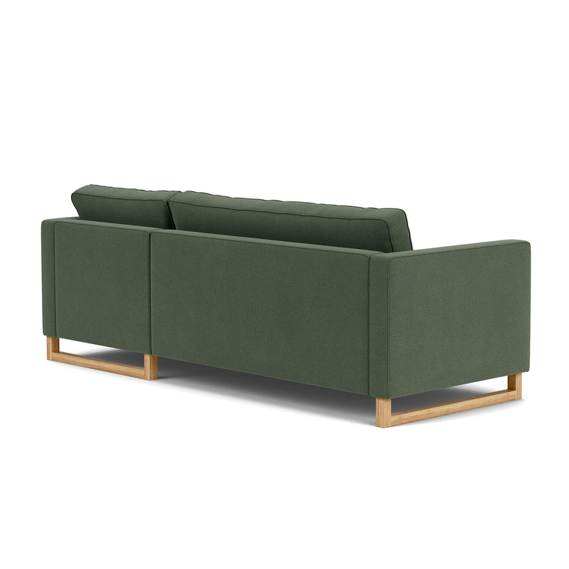 Cura Dark Green Weave / Oak
