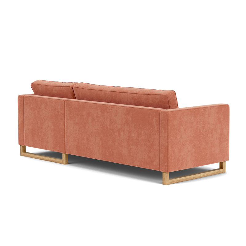 Danny Dusty Rose Textured Weave / Oak