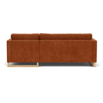 Moss Rust Fabric / Oak