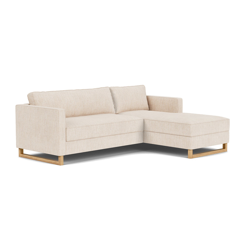 Vega Cream Textured Weave / Oak
