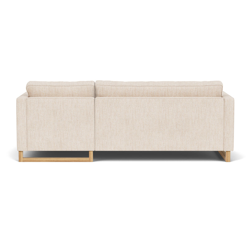 Vega Cream Textured Weave / Oak
