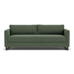 Cura Dark Green Weave / Dark Walnut
