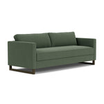 Cura Dark Green Weave / Dark Walnut