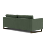 Cura Dark Green Weave / Dark Walnut