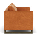 Danny Amber Textured Weave / Dark Walnut