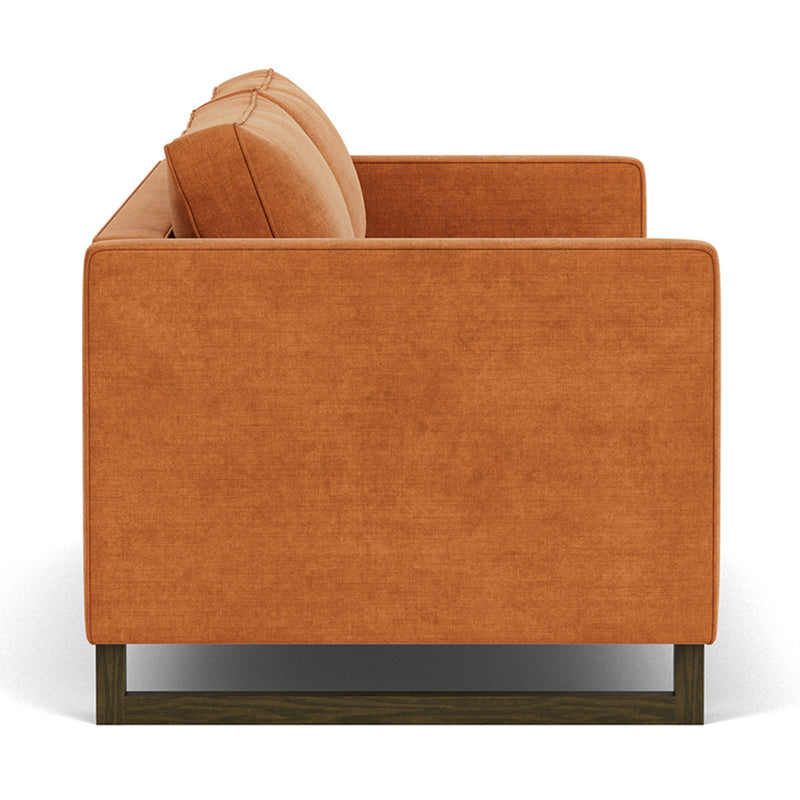 Danny Amber Textured Weave / Dark Walnut