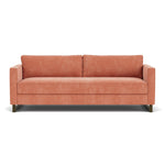 Danny Dusty Rose Textured Weave / Dark Walnut