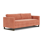 Danny Dusty Rose Textured Weave / Dark Walnut