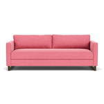Firenze Bubblegum Fabric / Dark Walnut