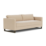 Form Cream Fabric / Dark Walnut
