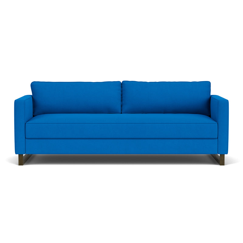 Mark Cobalt Blue Weave / Dark Walnut