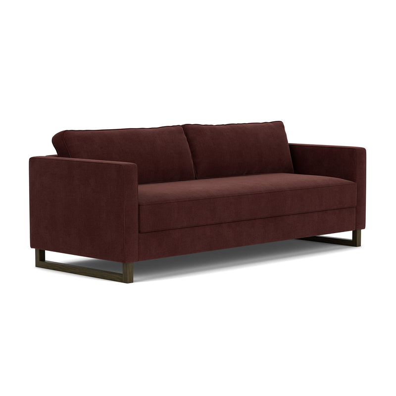 Moss Burgundy / Dark Walnut
