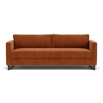 Moss Rust Fabric / Dark Walnut