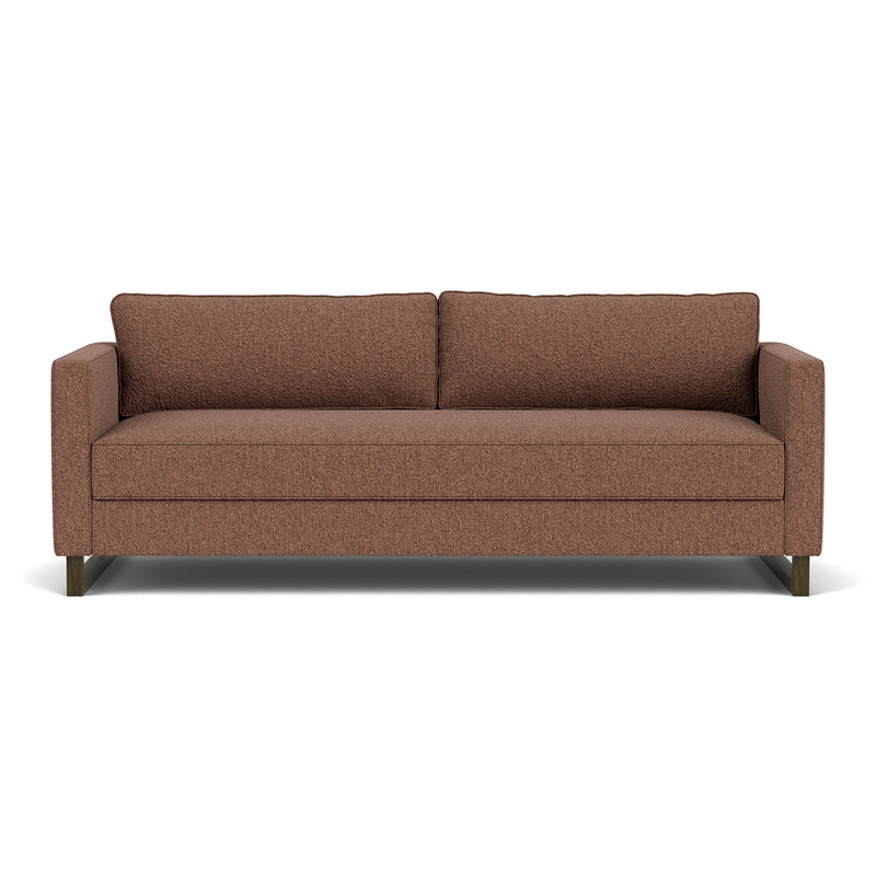 Pebble Rust Boucle / Dark Walnut