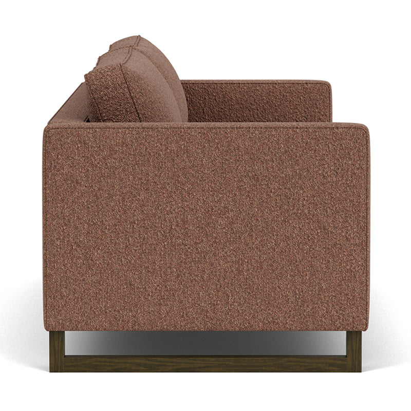 Pebble Rust Boucle / Dark Walnut