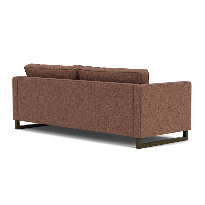 Pebble Rust Boucle / Dark Walnut