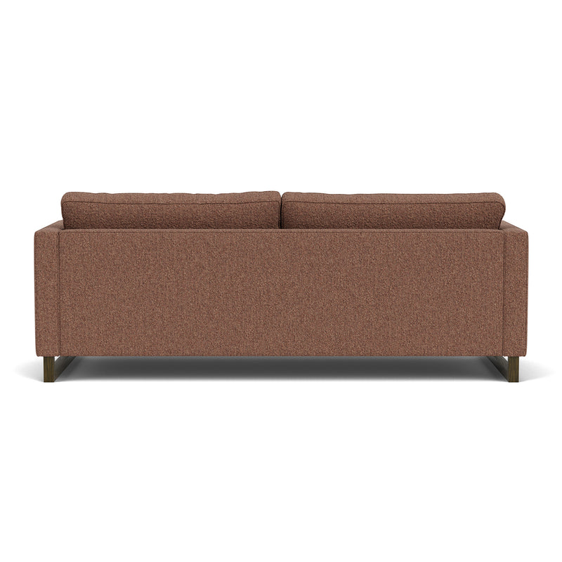 Pebble Rust Boucle / Dark Walnut