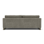 Planet Grey Green Fabric / Dark Walnut