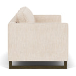 Vega Cream Textured Weave / Dark Walnut
