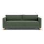 Madison Sofa Bed - Cura Dark Green Weave / Oak