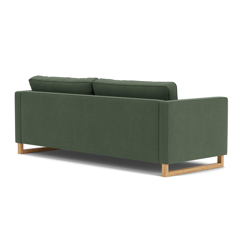 Cura Dark Green Weave / Oak