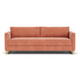 Madison Sofa Bed - Danny Dusty Rose Textured Weave / Oak