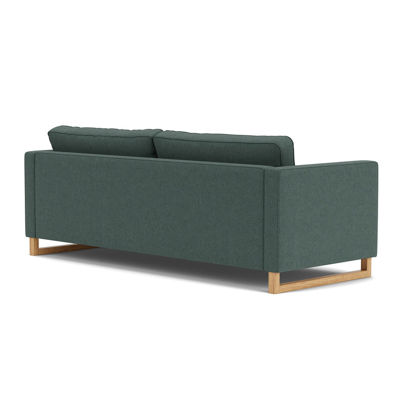 Form Blue Grey Fabric / Oak