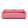 Madison Sofa Bed - Firenze Bubblegum Fabric / Oak