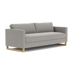 Elliot Light Grey Fabric / Oak