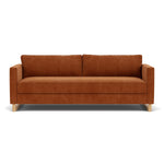 Moss Rust Fabric / Oak