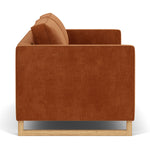 Moss Rust Fabric / Oak