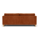 Moss Rust Fabric / Oak