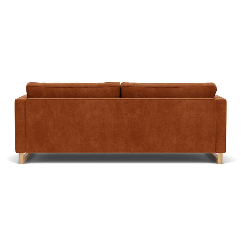 Moss Rust Fabric / Oak